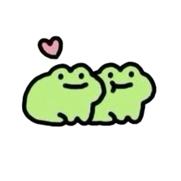 Two frogs together at last